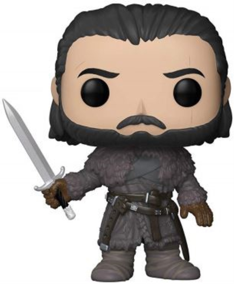 FUNKO ACTION FIGURES FUNKO POP GOT: JON SNOW BEYOND THE WALL